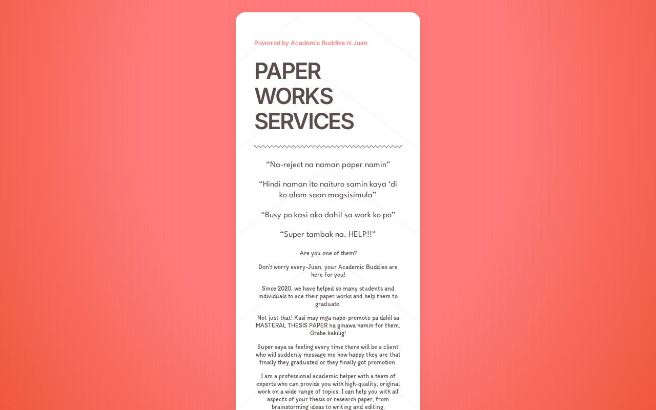 Paper Works